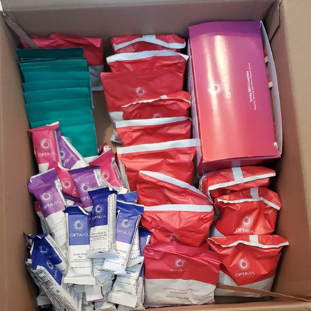Optavia Assorted Meal Replacement Packs Lot Of 70 Items